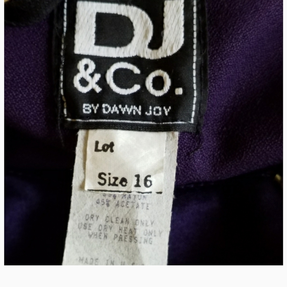 Formal with Bolero Jacket size 16,  DJ &Co. - Picture 4 of 4
